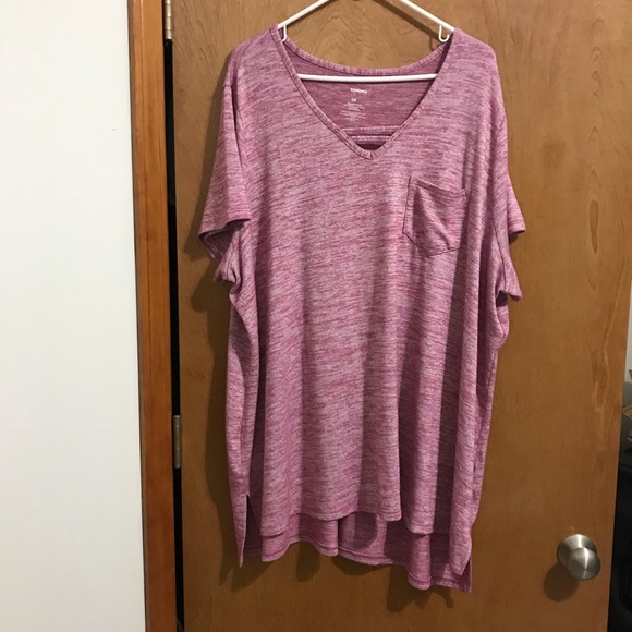 Sonoma Tops - Sonoma Heathered Mauve Tunic 3X